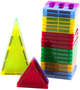Magnetyczni klocki w walizce LeanToys 57 elementów 24987 (5905991060376) - obraz 3