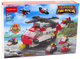 Klocki konstrukcyjne LeanToys Helikopter 6w1 117 elementów 20965 (5905991035299) - obraz 1
