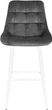 Стілець барний Nowy Styl NICOLE ordf HN HOKER WHITE (BOX-1) SQR PUMA-03 - зображення 2