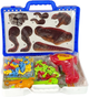 Klocki konstrukcyjne LeanToys Dinozaury 3D 14809 (5905515352734) - obraz 3
