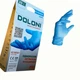Перчатки одноразовые нитриловые, нестерильные Doloni "L" голубые 10 пар - изображение 2