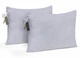 Набор бамбуковых подушек MirSon Eco Light Gray №9013 BamBoo 50х70 см Средние (2200005993194) - изображение 1