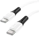 Кабель USB Type-C to USB Type-C провод юсб тайп си на юсб тайп си для быстрой зарядки и передачи данных 1м 60W - изображение 3