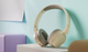 Słuchawki Philips TAH3209 BT 5.3 bezprzewodowe z mikrofonem Beige - obraz 4