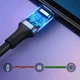 Кабель Type-C на Type-C UGREEN US316 Cable Aluminum Case with Braided (1.5m, 100W, 5A). Gray - изображение 6