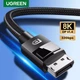 Кабель DisplayPort на DisplayPort 1.4 (DP на DP) UGREEN DP114 (3m, 8K 60 Гц, 4K 144 Гц, 32,4 Гбит/с). Black - изображение 10