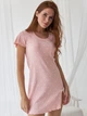 Ночная рубашка женская хлопковая BARWA garments 0366 M Цветочки на персиковом (2110003662261) - изображение 3