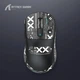Мышка ATTACK SHARK X6 Black + Зарядная станция RGB (Сенсор PAW3395, 65 часов на одном заряде) - изображение 1