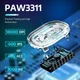 Беспроводная мышка ATTACK SHARK R1 White (Сенсор PAW3311, 65 часов на одном заряде) - изображение 5