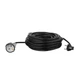 Мережевий подовжувач 2E 1XSchuko, 3G*1.5мм, 20м, black (2E-PC315M20) - зображення 1