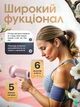 Инновационный беспроводной антицеллюлитный вибромассажер для мышц тела рук и ног + 5 насадок + 6 скоростей, Ручной лимфодренажный массажер для всего тела, Розовый (7579807111) - изображение 6