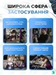 Набор инструментов профессиональный для автомобиля 53 предмета, CRV-сталь, Набор инструментов универсальный 53 в 1+ кейс, Голубой (3537368542) - изображение 7