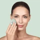 Щетка для лица GESKE Facial Brush 4в1 с держателем зеленая - изображение 2