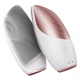Электронная ультразвуковая термощетка для лица GESKE Sonic Thermo Facial Brush 6в1 жемчужная - изображение 6