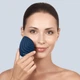 Электронная ультразвуковая щетка для лица GESKE Sonic Facial Brush 5в1 синяя - изображение 2