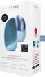 Электронная ультразвуковая термощетка для лица GESKE Sonic Thermo Facial Brush 6в1 аквамариновая - изображение 8