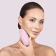 Очищающая щетка для лица GESKE Sonic Thermo Facial Brush&Face-Lifter 8в1 розовая - изображение 2