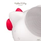 Электронная ультразвуковая щетка для лица GESKE Sonic Facial Brush 4в1 by Hello Kitty белая - изображение 5