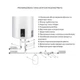 Электрический водонагреватель Thermo Alliance верт. 50 л сухой ТЭН 2,0 кВт D50V20J2(D)K - изображение 5