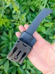 Нескладний ніж CIVIVI M2 Backup Fixed Blade, накладки G10, клинок 3.09" зі сталі D2, ніж для пригод, чорні накладки - зображення 11