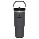 Термокружка для чая и кофе Stanley IceFlow Flip Straw Tumbler 0,89л. | Charcoal - изображение 1