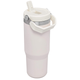 Термокружка для чая и кофе Stanley IceFlow Flip Straw Tumbler 0,89л. | Rose quartz - изображение 2