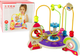 Розвиваюча іграшка Lean Toys дерев'яна з ракетою (5904665991978) - зображення 1