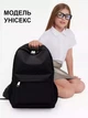 Прочный школьный рюкзак для мальчика или девочки подростка в школу студента черный подростковый водонепроницаемый портфель для мальчиков школьников старшей школы - изображение 4