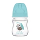 Бутылка с широким антиколиковым отверстием Easystart Toys 120 мл Canpol Babies Cиняя (5901691812932) - изображение 1