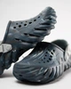Мужские кроксы сабо Crocs Echo Marbled Clog 208454-0LE 39-40 (7M) 25 см Black Sand/Multi синие (12130039) - изображение 8