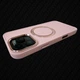 Чехол для iPhone 16 Pro Max Fruct Metal Style Case with Magsafe Матовый Pink - изображение 3