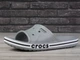 шльопанці Баябенд Світло Сірі Сrocs Bayaband Slide Light Grey (38-39, сірий) - зображення 7