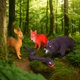 Стретч-игрушка в виде животного Животные Украины #sbabam 1/CN25 игрушка-сюрприз - изображение 6