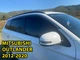 Дефлекторы окон (ветровики) DEFL для Mitsubishi Outlander 2012-2020 с хром полоской накладные 4 шт. - изображение 2
