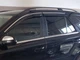 Дефлекторы окон (ветровики) для Mercedes ML-class W-164 2005-2011 с нерж. хром полоской 4 шт. (HAWK) - изображение 1
