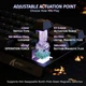 Attack Shark X68 HE 8000Hz Магнітна клавіатура Чорна - зображення 8