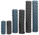 Ролик массажный RumbleRoller XFirm Compact, 31x14 см (черный), RR-127-BK - изображение 4