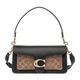 Сумка жіноча шкіряна Coach Tabby Shoulder Bag 26 чорна з коричневим - зображення 1
