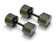 Гантели наборные (2 шт х 32 кг) NUOBELL 232, NO-NB232GREBLA (green/black) - изображение 4