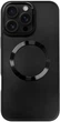 Чехол для iPhone 16 Pro Fruct Metal Style Case with Magsafe Матовый Black - изображение 1