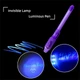 Невидимая ручка IP01TPU с ультрафиолетовыми чернилами и УФ-фонариком, Purple - изображение 2