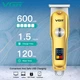 Машинка (триммер) для стрижки волосся VGR V-290, Professional, 3 насадки, LED Display, встр. аккумулятор. - изображение 7