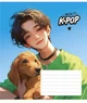 Зошит учнівський, набір 5 шт, K-pop ВД-лак. Зошит Star у клітинку 24арк. 3495 4820006472108 - изображение 6
