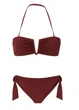 Купальник жіночий Seafolly роздільний коричневий, розмір XS (MG-SFL-00050-3-20) - зображення 1