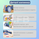 Детский развивающий коврик для мальчика ходунки 2в1 коврик для новорожденных музыкальное пианино, каталка, световой проектор, бизиборд Синий - изображение 5