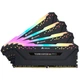 Комплект оперативної пам`яті Corsair 32 GB (4x8GB) DDR4 3600 MHz Vengeance RGB Pro Black (CMW32GX4M4D3600C18) - изображение 1