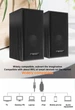 Компьютерная акустика колонка для пк и ноутбука Kisonli T-004 |6 Вт, AUX, USB| - изображение 8