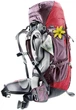 Походный рюкзак Deuter Aircontact 60 + 10 SL (Aubergine/Cranberry) (DT 3320416 5518) - изображение 2