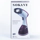 Ручной отпариватель Sokany AJ-2205BL 1200 Вт тёмно-синий, паровой удар, съёмный резервуар 250 мл, щётка, быстрый нагрев - изображение 14