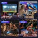 Портативний проектор Magcubic HY320 mini HD720p LED 4K 300ANSI Android 11 модуль WiFi6 + BT5.0 Dual Wi-Fi Домашній кінотеатр Black - зображення 14